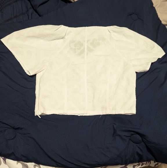 NWOT Gorgeous Madewell V-neck Top In Floral. Perfect Condition - Picture 3 of 5